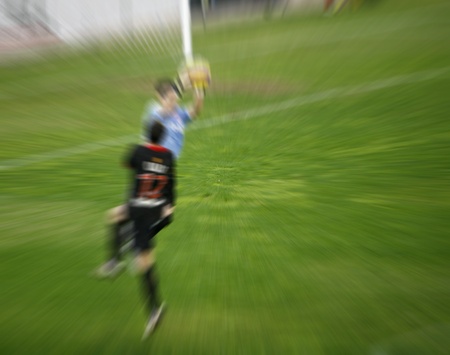 2010/05/09 - Granada - Spain - Football game between the Granada 74 and Tarragonaのeditorial素材