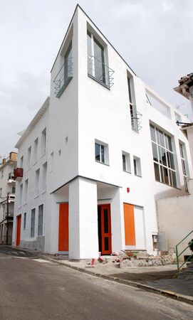 casa de la culture de guadix, 05/13/2010 construction almost finishedのeditorial素材