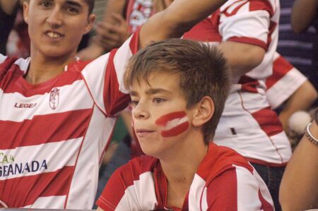 2011/06/11 - spain - granada - football game between the granada and celta vigoのeditorial素材