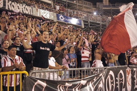 football game between the granada cf and real betis 27/08/2011のeditorial素材
