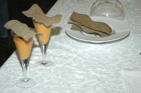 creative cooking with mushrooms and trufflesの写真素材