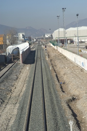 railway trackの写真素材