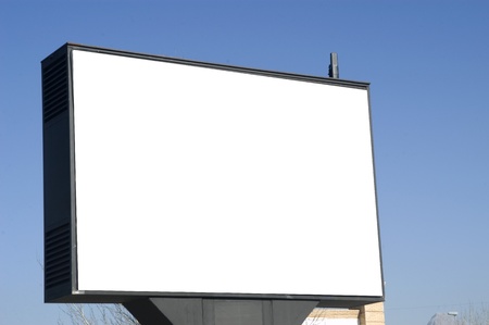 blank billboardの写真素材