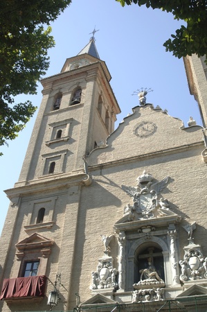 church of our lady of sorrows in granadaの写真素材