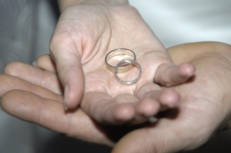 wedding bandsの写真素材