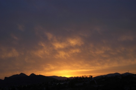sunsetの写真素材
