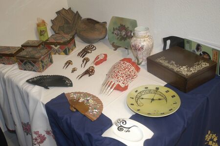 exhibition of decorative craftsのeditorial素材