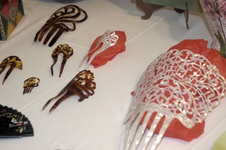 exhibition of decorative craftsの写真素材