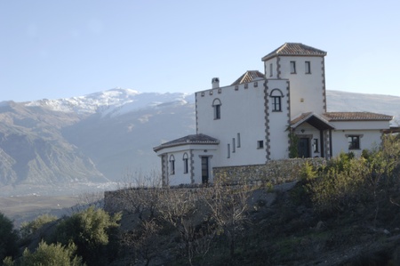 villa on the outskirts of Sierra Nevada in Granada province. 26-11-2011のeditorial素材