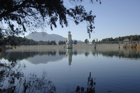Cubillas swamp view, in the province of Granadaの写真素材