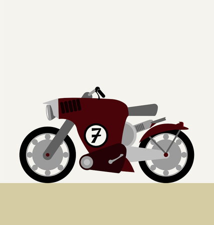 concept motorcycleのイラスト素材