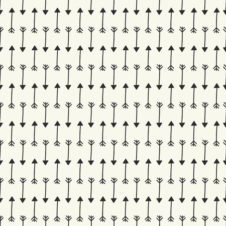 seamless pattern, arrow vector background design for fabric and decorのイラスト素材