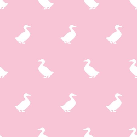seamless pattern,duck art  background design for fabric and decorのイラスト素材