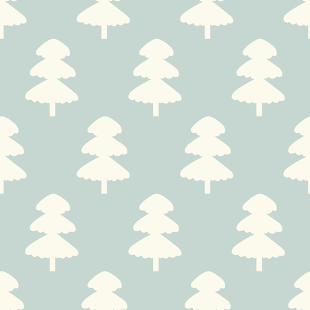 seamless pattern, christmas tree art  background design for fabric and decorのイラスト素材