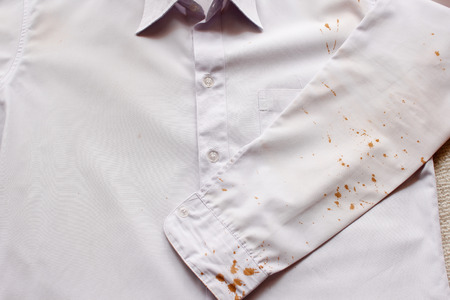 stains on shirtsの写真素材
