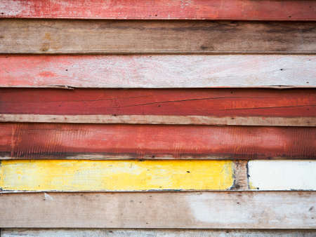 Rustic wood wall for backgroundの写真素材