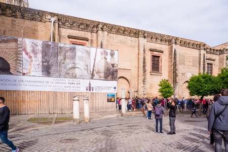 Cathedral of Saint Mary of the See better known as Seville Cathedralのeditorial素材