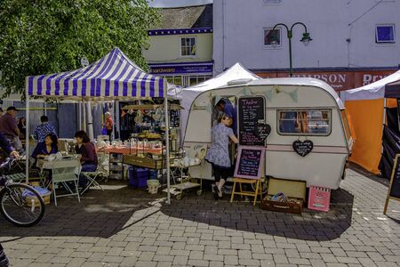 the beautiful town of Kendal Cumbria gateway to the Lake Districtのeditorial素材