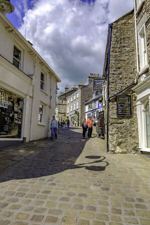 the beautiful town of Kendal Cumbria gateway to the Lake Districtのeditorial素材