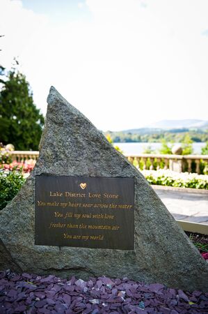 lake district love stone langdale chase hotel Cumbria UKの写真素材