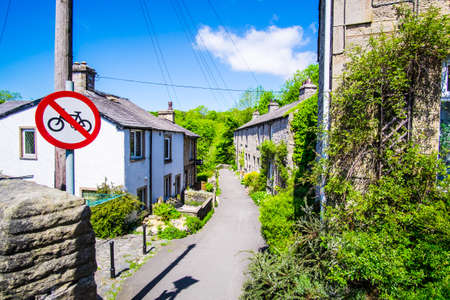 UK Ingleton June 2 2106 Ingleton is a beautiful and picturesque villageのeditorial素材