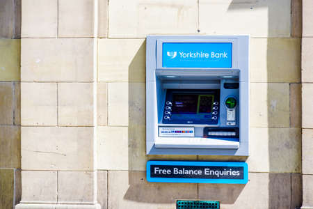 Lancaster Uk 30 May 2020 Barclays bank Automated Teller Machine in Lancasterのeditorial素材