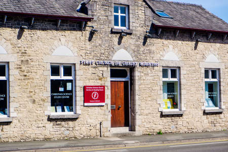 Kendal Cumbria UK 28 May 2020 first church of christ scientist in town centreのeditorial素材