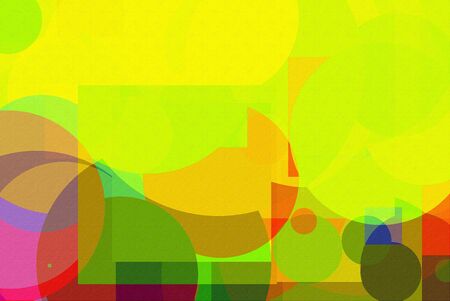 bright Colorful abstract background in primary coloursの写真素材