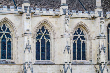 exterior of the famous Gloucester Cathedral, Englandのeditorial素材