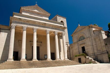Basilica of  Repubblica di San Marinoのeditorial素材