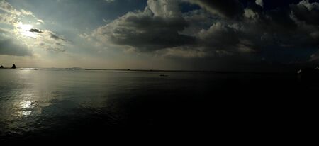 raining soonの写真素材