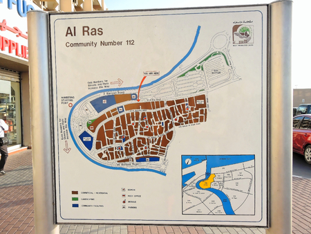DUBAI, JUNE 02: Plan shopping district in Dubai, UAE 2016.のeditorial素材