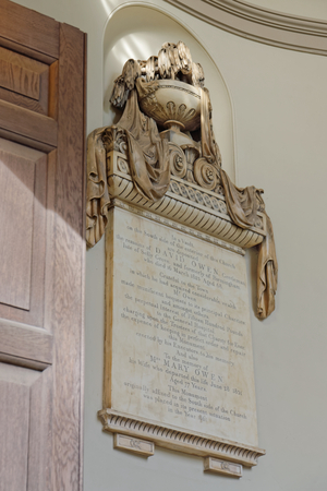 Birmingham, October 07: A stone commemorative plaque at the entrance to St. Philip's Cathedral. UK 2018のeditorial素材