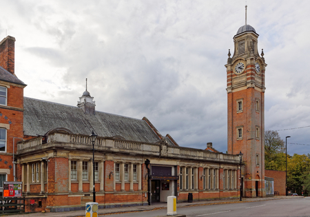 Sutton Coldfield, October 13: Town Hall in the Royal Town of Sutton Coldfield, UK 2018のeditorial素材