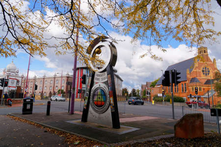 'Under The Sun' on Soho Hill in Birmingham, October 11, UK 2020のeditorial素材