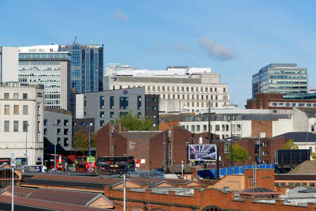 City view Birmingham, October 15, UK 2020のeditorial素材