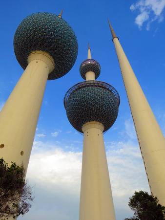 Kuwait Towersのeditorial素材