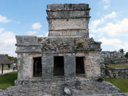 Tulum city ruins - Mexicoのeditorial素材