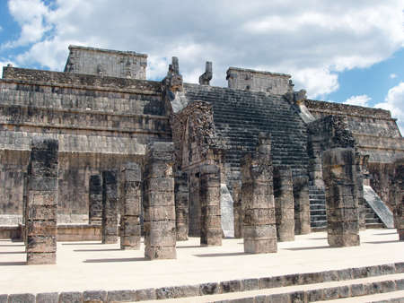 Temple of the warriors, Chichen Itza - Mexico
