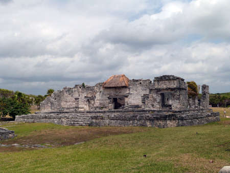Tulum city ruins - Mexicoのeditorial素材