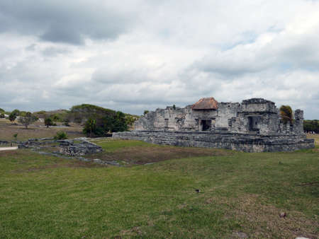 Tulum city ruins - Mexicoのeditorial素材