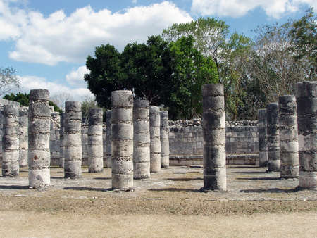 Temple of the warriors, Chichen Itza - Mexico