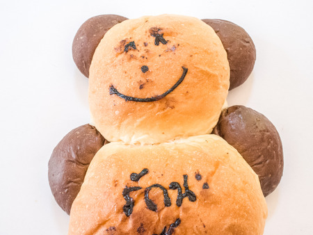 cartoon breadの写真素材