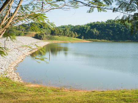 Lake viewの写真素材