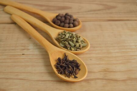 Spices photo for your recipes projects or food publications.の写真素材