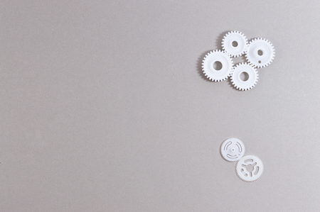 
Plastic gears for your tech projects or industry publications.の写真素材