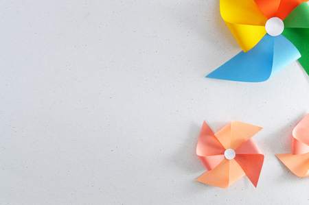 Pinwheel background for your toy projects or templates in your publications.の写真素材