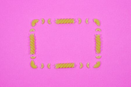 Pasta template for your nutrition projects or pasta publications.の写真素材