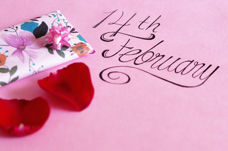 Cute lettering of Valentine's day