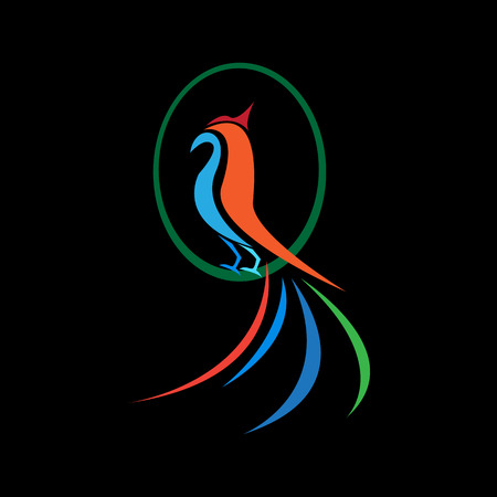 phoenix vector imageのイラスト素材